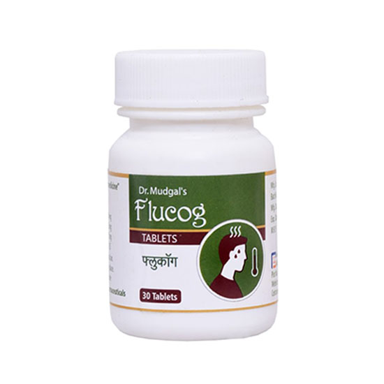 Flucog Tablets - Natural Antipyretic and Flu medicine