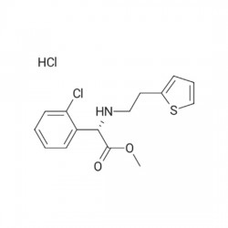 (S)-Methyl 2-(2-chlorophenyl)-2-((2-(thiophen-2-yl)ethyl)amino)acetate hydrochloride