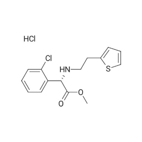 (S)-Methyl 2-(2-chlorophenyl)-2-((2-(thiophen-2-yl)ethyl)amino)acetate hydrochloride