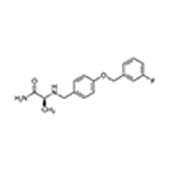 (S)-2-[[4-[(3-Fluorobenzyl)oxy]benzyl]amino]propionamide