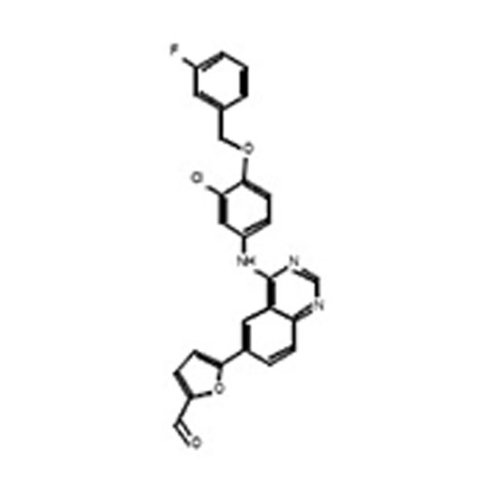 5-[4-({3-Chloro-4-[(3-fluorobenzyl)oxy]phenyl} amino)quinazolin-6-yl]furan-2- carbaldehyde 4-methylbenzenesulfonate